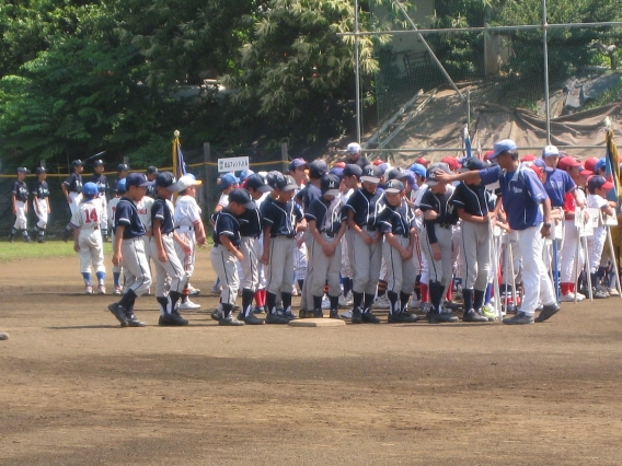 第41回横浜西部リーグ少年野球大会開会式